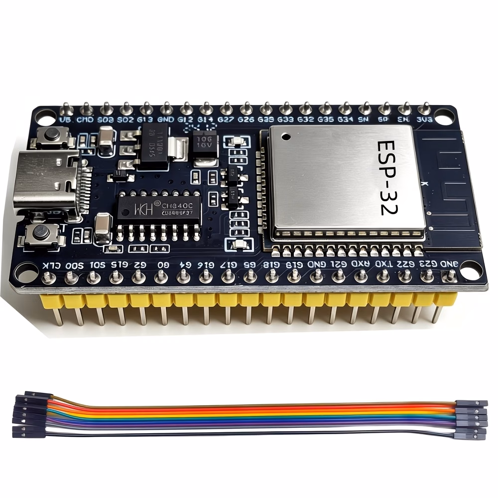 לוח פיתוח esp32 ch340c+ קו esp32 מודול צהוב 38 -32 מודול esp32 ליבה כפולה מוד כניסה יציאה פרטי מוצר 3