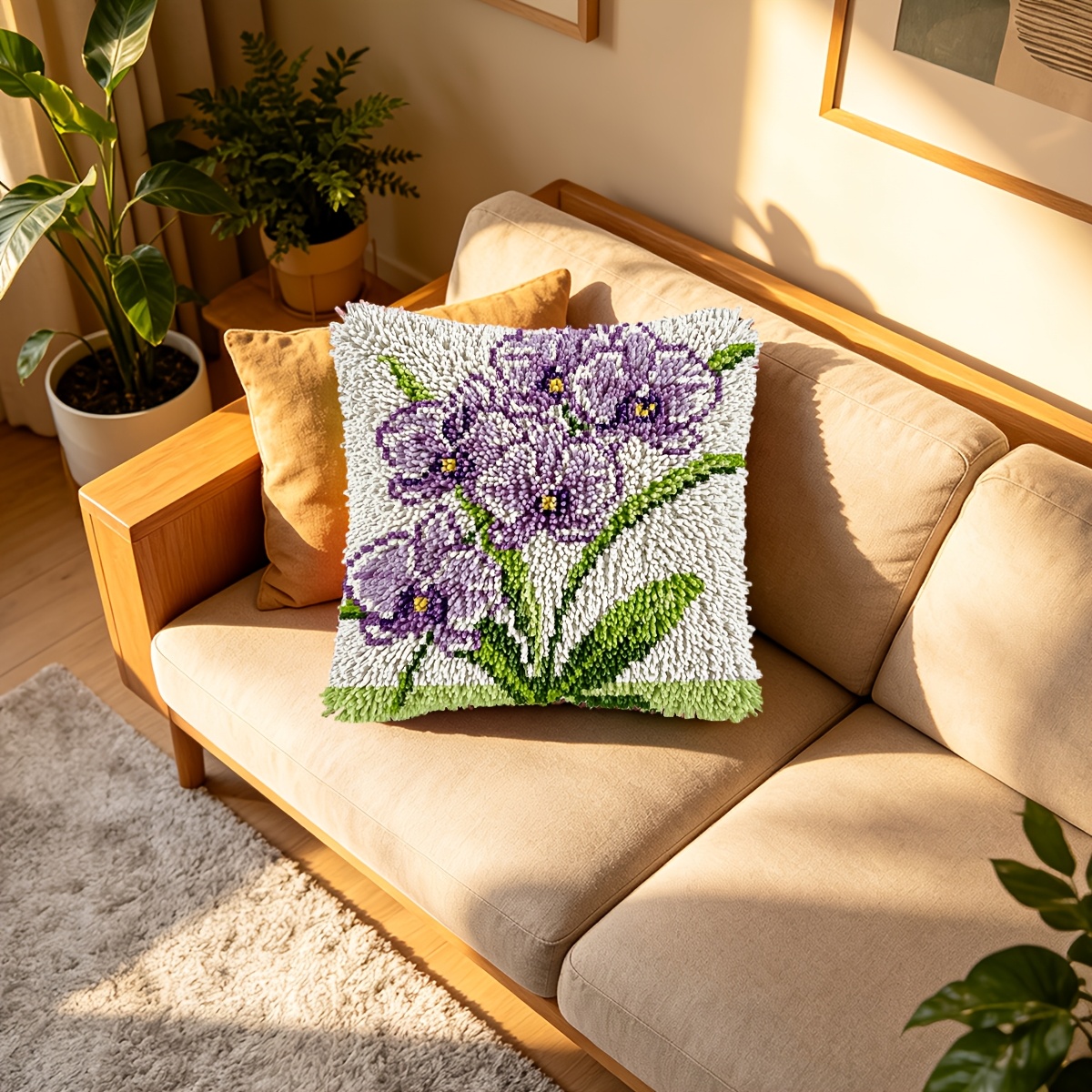 Adult Hook Lock Kit Purple Iris Design
