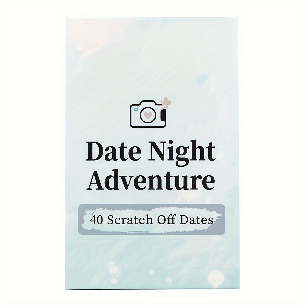 Romantic Couples Gift - Fun & Adventurous Date Night Box - Scratch Off Card  Game with Exciting Date Ideas for Couple: Girlfriend, Boyfriend, Newlywed