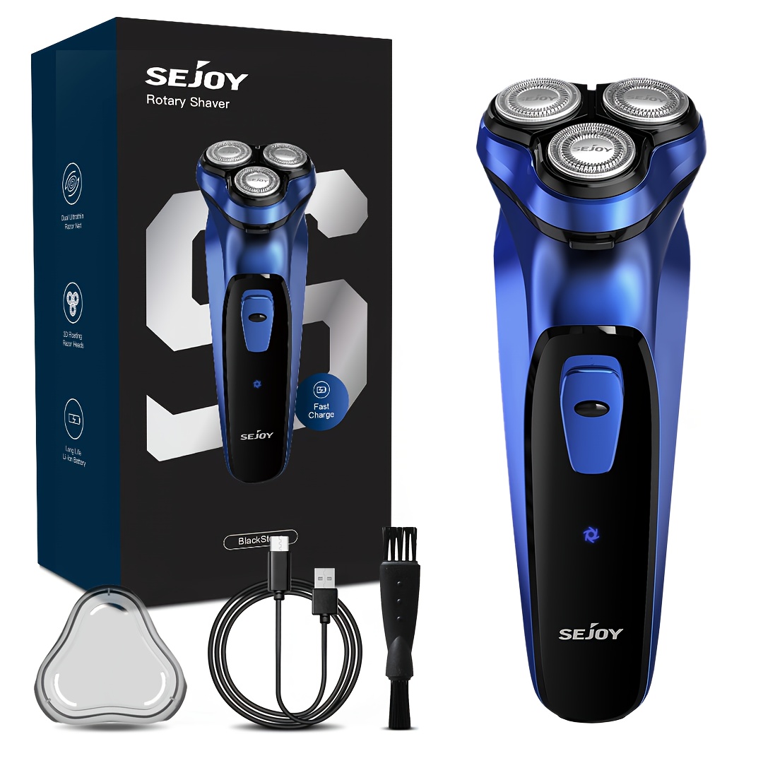 item picture Electric Razor for Men, Electric Shaver for Men Face, Rechargeable Shaver with Pop Up Trimmer