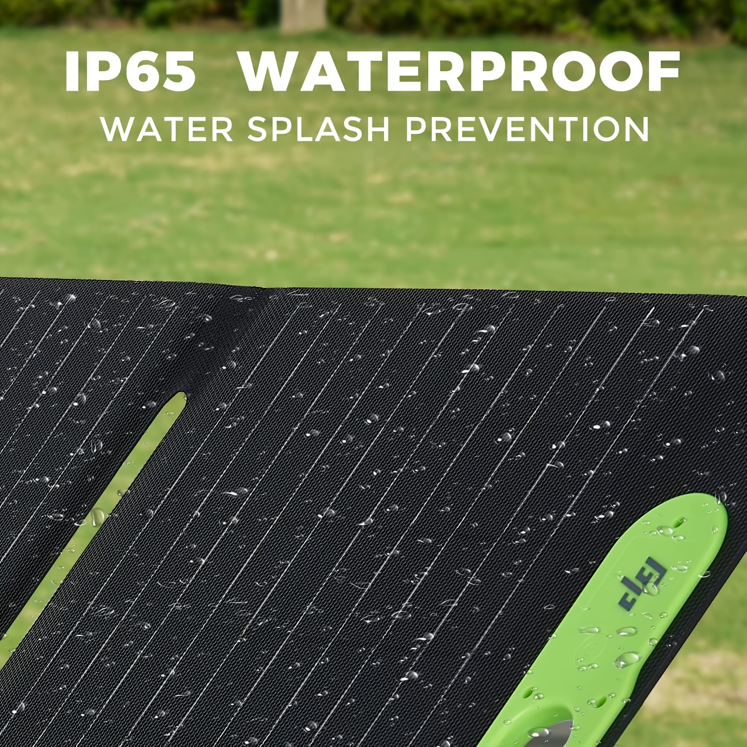 60w portable solar panel with usb-c & usb-a fast charging, foldable solar charger with sturdy stand - lightweight & compact for camping, rv, off- , compatible with phones, tablets, laptops, power banks - safe & reliable  , solar panel portable, solar panel with built in battery, solar accessories, solar panel foldable, solar charging station, camping  , solar panel, panele solare Product details 4