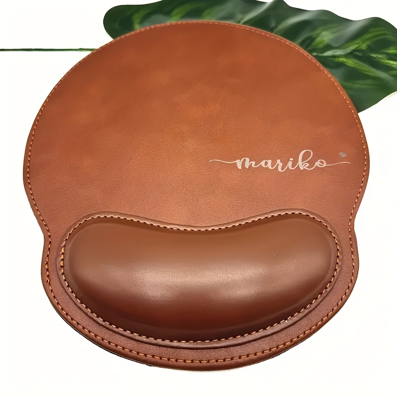 TEMU Tapis de souris personnalisé avec possibilité d'ajout de nom d'entreprise, idéal pour , la , sur ordinateur, les jeux, cadeaux d'anniversaire