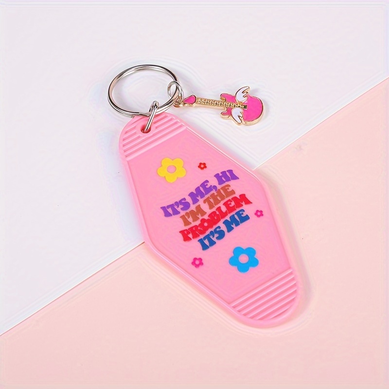 

Taylor Keychain For Women: Retro Hotel Keychain With Simple Design - Perfect Birthday Gift For Taylor Fans