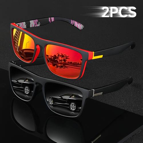 2pcs stylish unisex glasses lightweight luxurious style suitable for and casual outfits