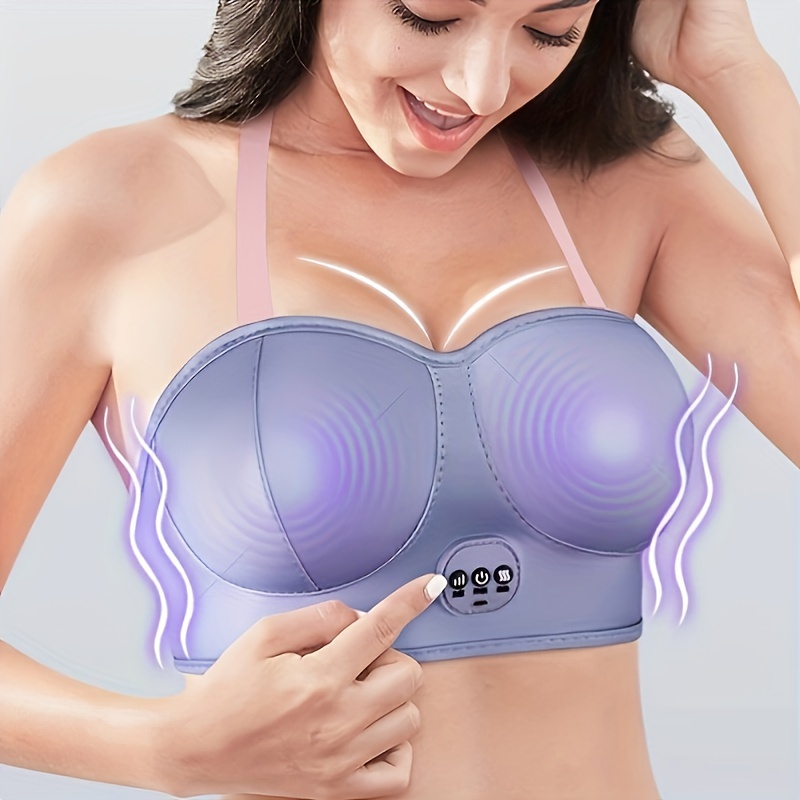 Cheap Electric Breast Massage Bra Vibration Chest Massager Growth Enhancer  Breast Stimulator Machine