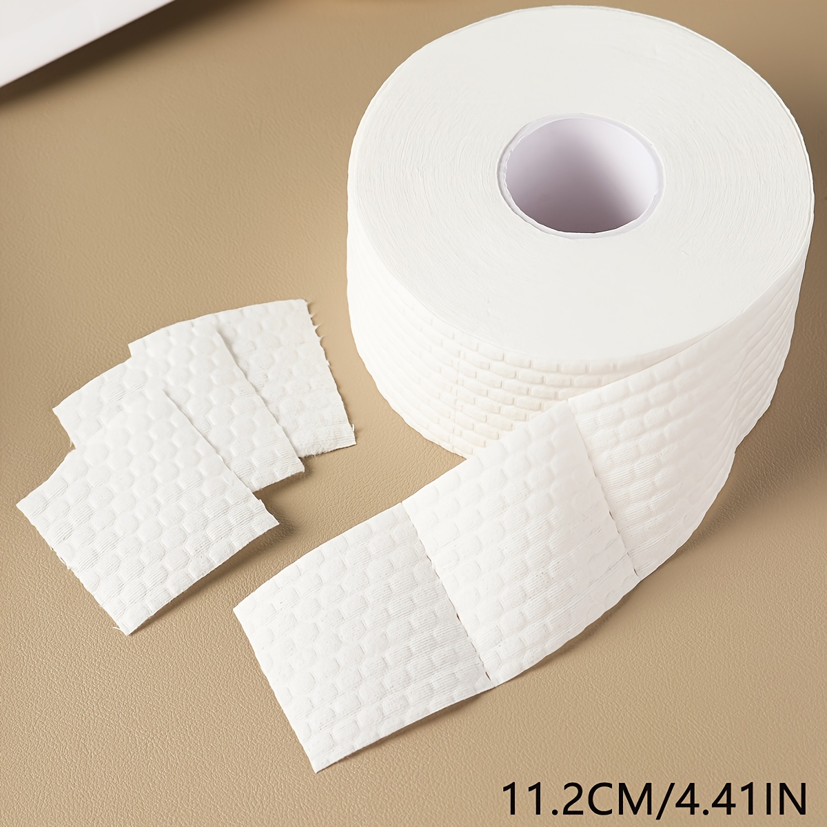 Image of 500-count Nail Wipes, Disposable Cloth, Wiping Gel Polish Remover, Nail Wrap Wipes, Manicure Pads