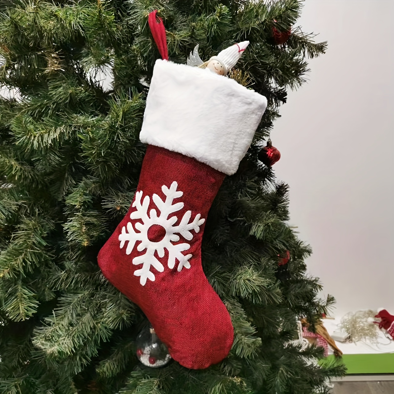 TEMU Custom Personalized Christmas Stockings, Customized Stocking For Family, Matching Stockings For Christmas, Custom Stockings, Family Stockings