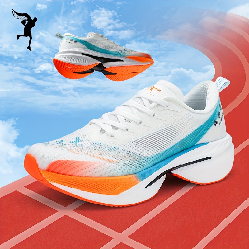 Tenis deportivos para hombre nuevos, suela MD liviana, malla transpirable tejida, para correr en carretera, viajes al aire libre, entrenamiento casual y competencia