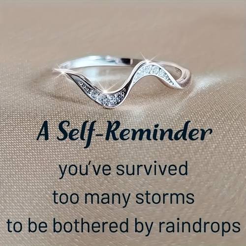 elegant wave promise ring easy preppy for daily wear gift thanksgiving ideal for love friendship birthdays christmas anniversaries