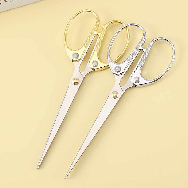 2pcs Ultra- Steel Scissors, Durable Multi-functional Office And Hand-cutting Tools, Suitable For Home, School, Office, Sewing And Fabric Products, As Well As Holiday Gifts.