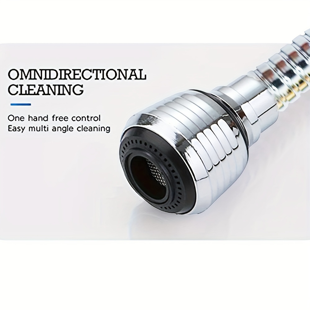 Kitchen Faucet Head Replacement 4 Modes, Pull Down Faucet Sprayer Head Nozzle Kitchen Sink Faucet Head With 11 Adapters