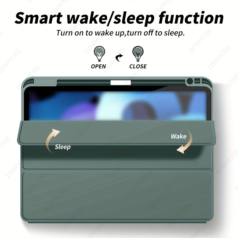 Custodia Ipad Auto Sveglia Custodia CACOE Per IPad 10.2" 7a/8a/9a Gen - Con Portapenne E Supporto Cover Ipad Portapenne - Foto 10