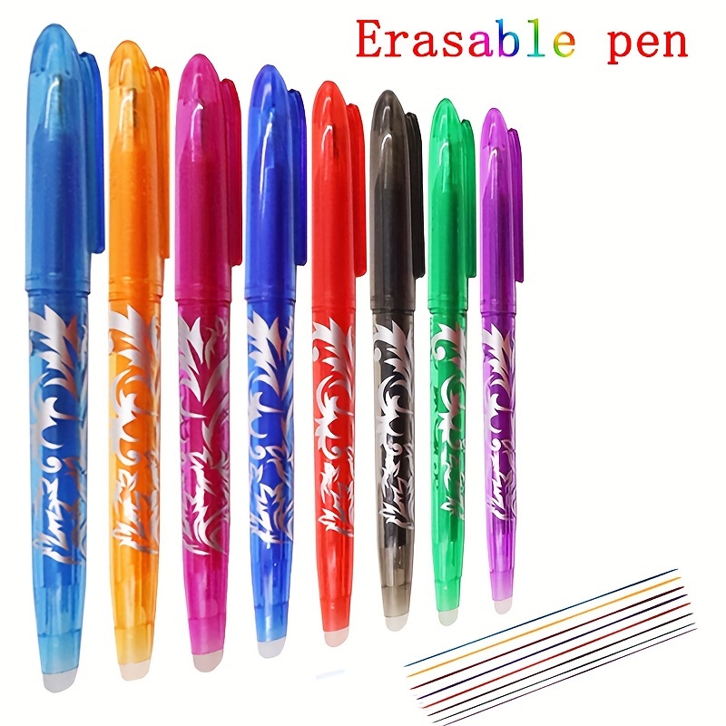 

6pcs/set Flower Erasable Gel Pen 0.5mm Kawaii Pens Writing Creative Drawing Tools Office School Supply Stationery