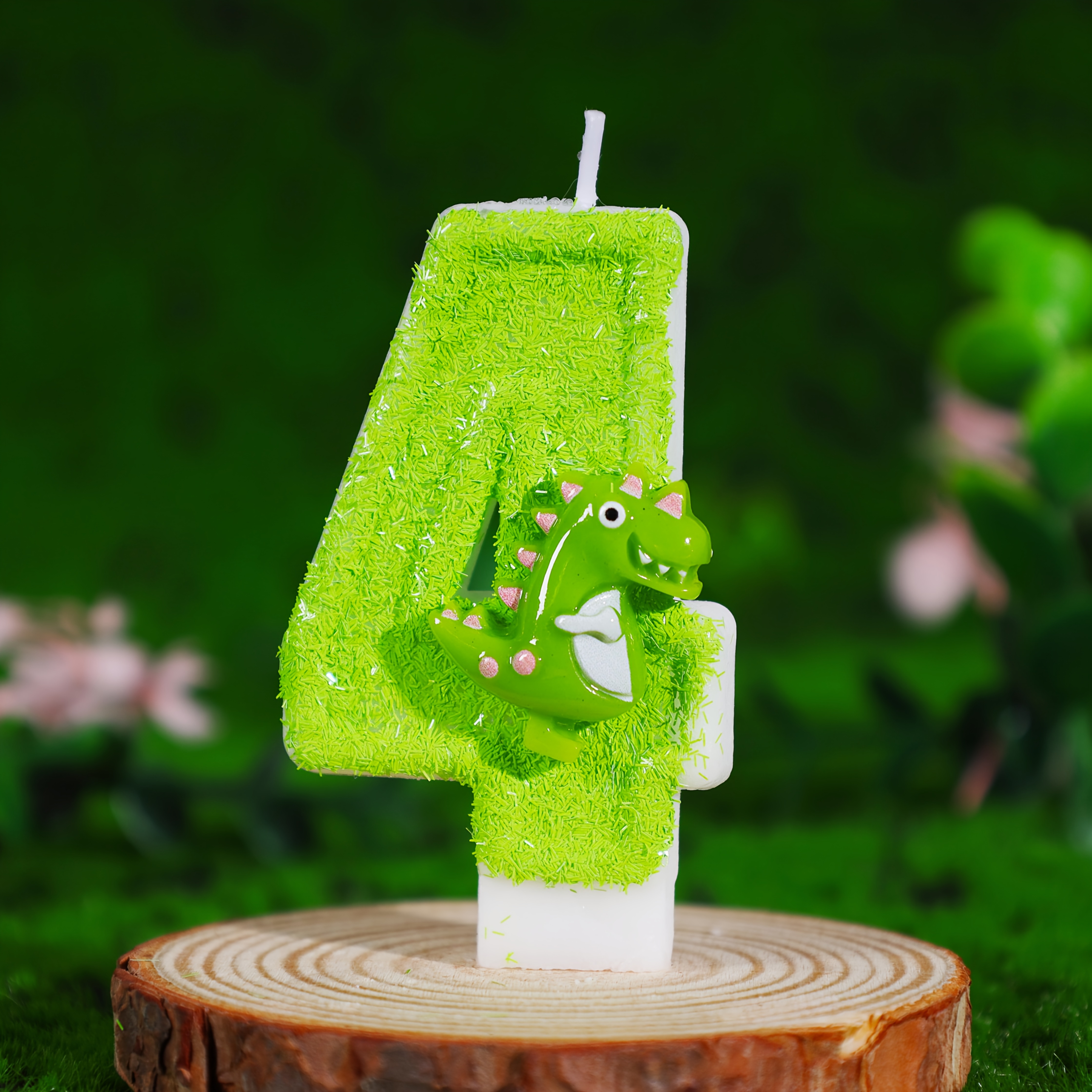 0-9 Dinosaur-themed Number Candles, Cute For Cake Decoration, Anniversary Celebrations, And Party Atmosphere Enhancement, Party And Holiday Decor, Birthday Candles, Christmas, Halloween