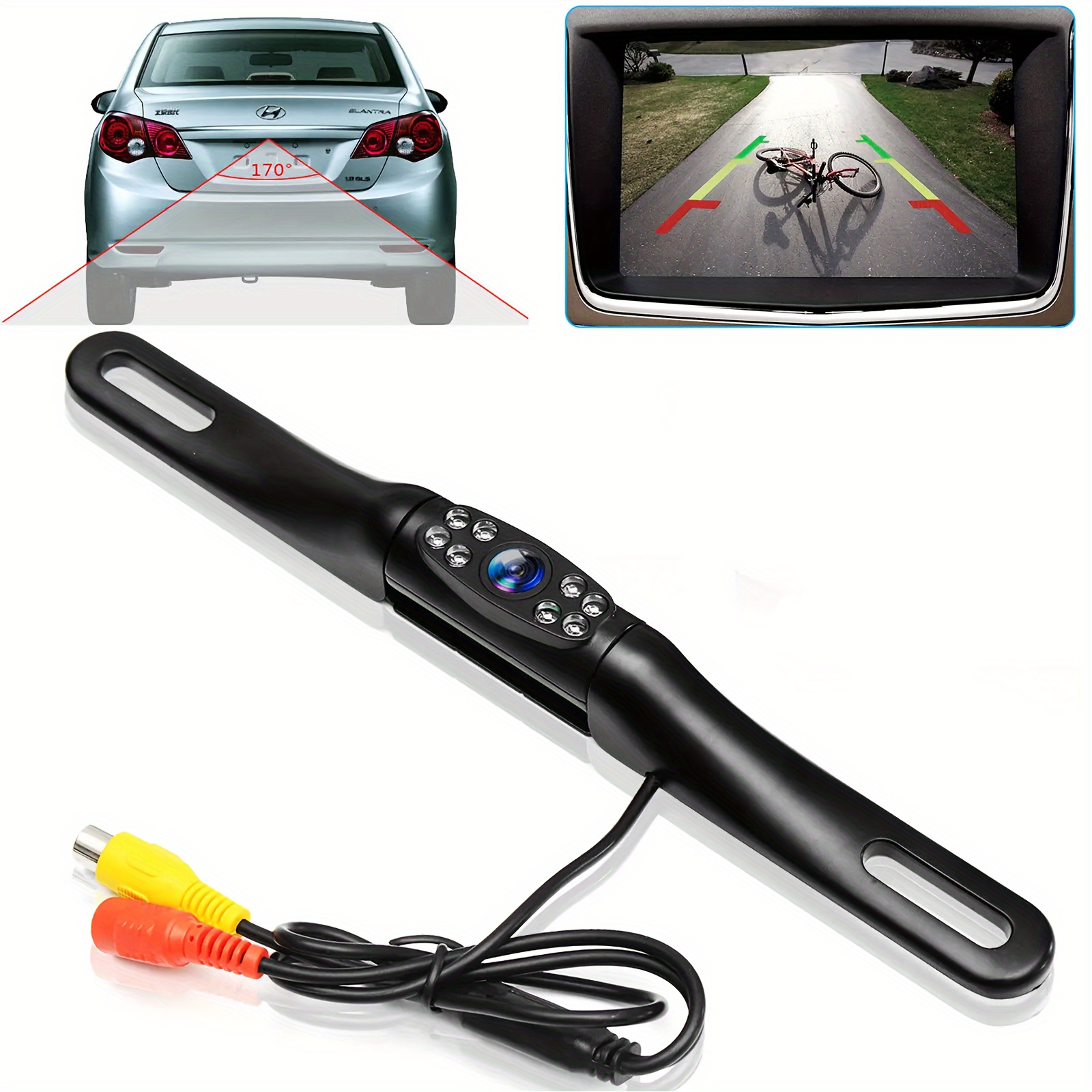 

Parking Camera Wide 170° Night Vision Car Rear View Reverse Backup