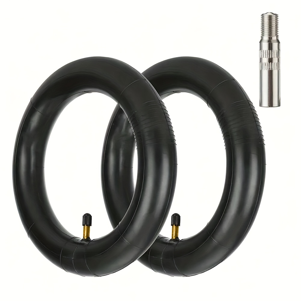 Electric Scooter 10x2.125 Thickened Inner Tube, Suitable For F30, F20, F25, F40 Scooters - Includes Valve Extender, 10 Inch Inflatable Inner Tube