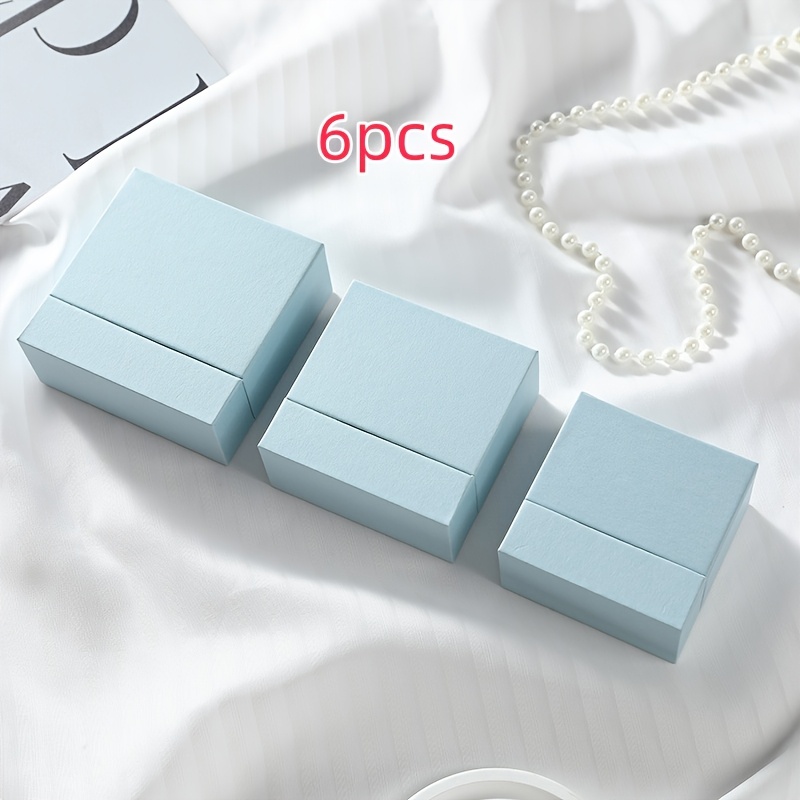 6pcs Custom Jewelry Storage Box with Your Brand Logo