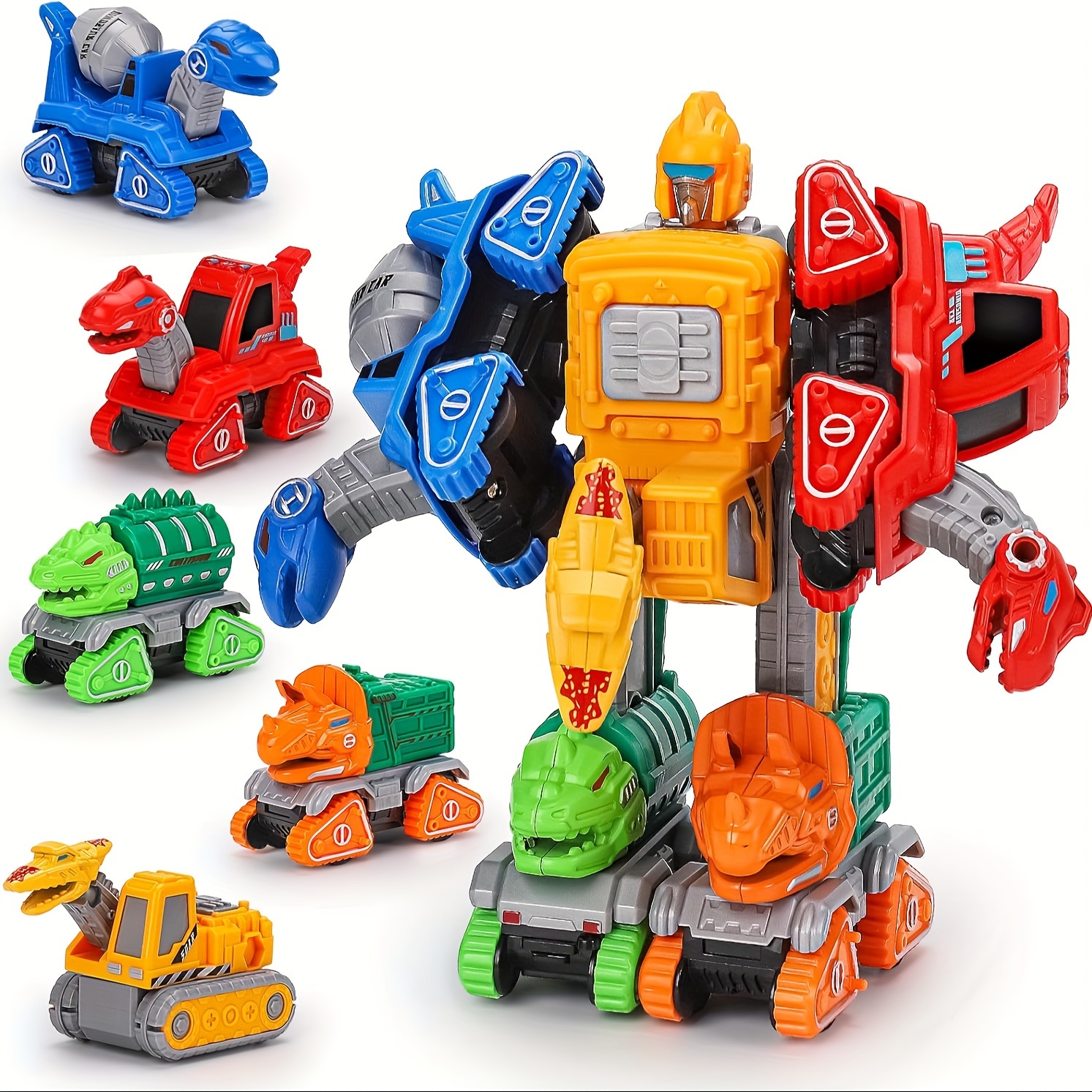 Dinosaur Transform Toys For Boys 0 9 Robot Dino Number - Temu