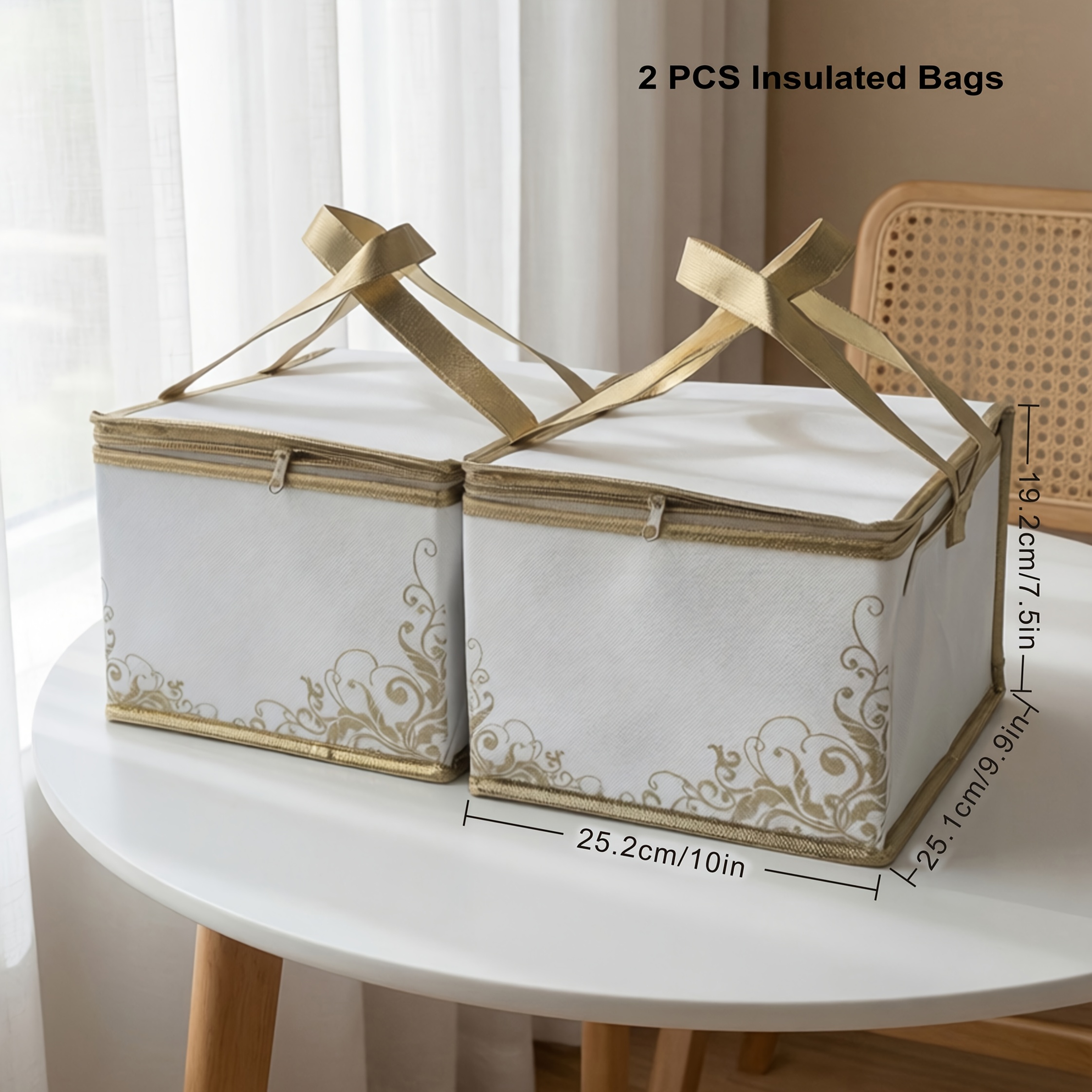 TEMU Thick Insulated Bag For Takeaway, & Bag, Cold Chain Large Capacity Thermal Bag, Commercial & Household Insulated Cooler Bag Non-food Contact