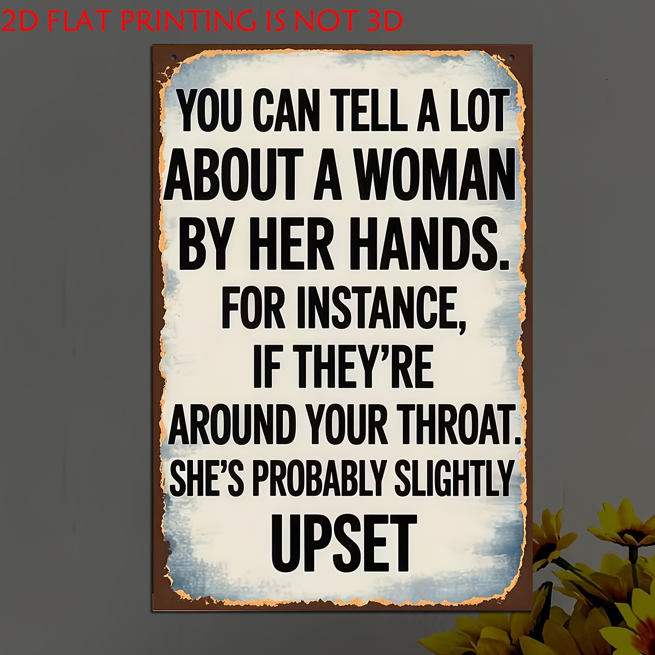 TEMU 2d Flat, 1pc Wooden Decorative Sign & Plaque, "you Can Woman By " Wall Decor, Suitable For Bars, Homes, Porch,, Farmhouse, Gardens, Indoor