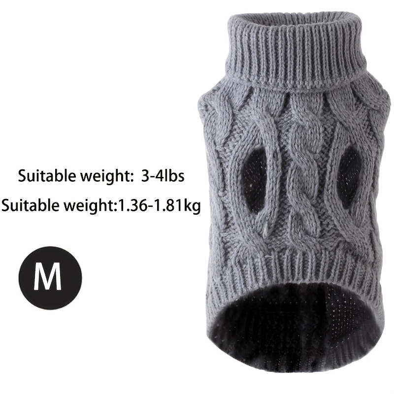1 Piece Of Comfortable Knitted Sweater For Cats And Dogs, A Warm Pullover, Ideal For Small Cats And Dogs
