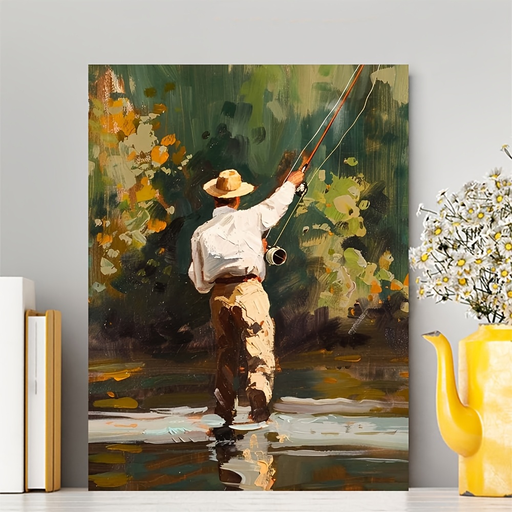 11 8x15 inch fly fishing ptint fishing wall art Temu New Zealand