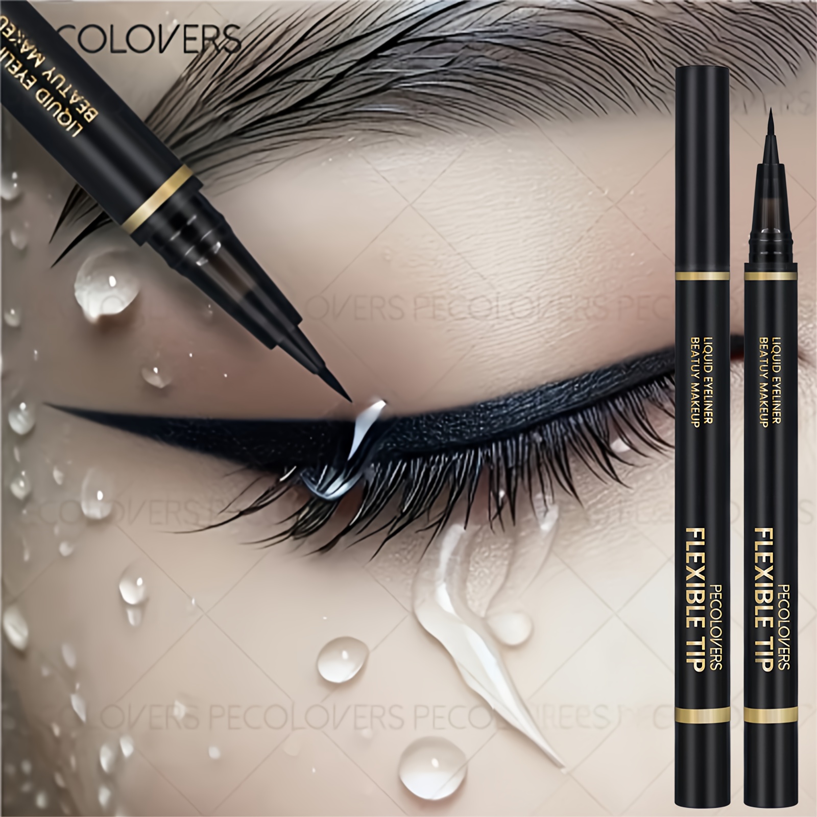 1pc waterproof   eyeliner with ultra fine tip quick drying smudge proof 24 hour wear smooth application must have   item   valentines day gift