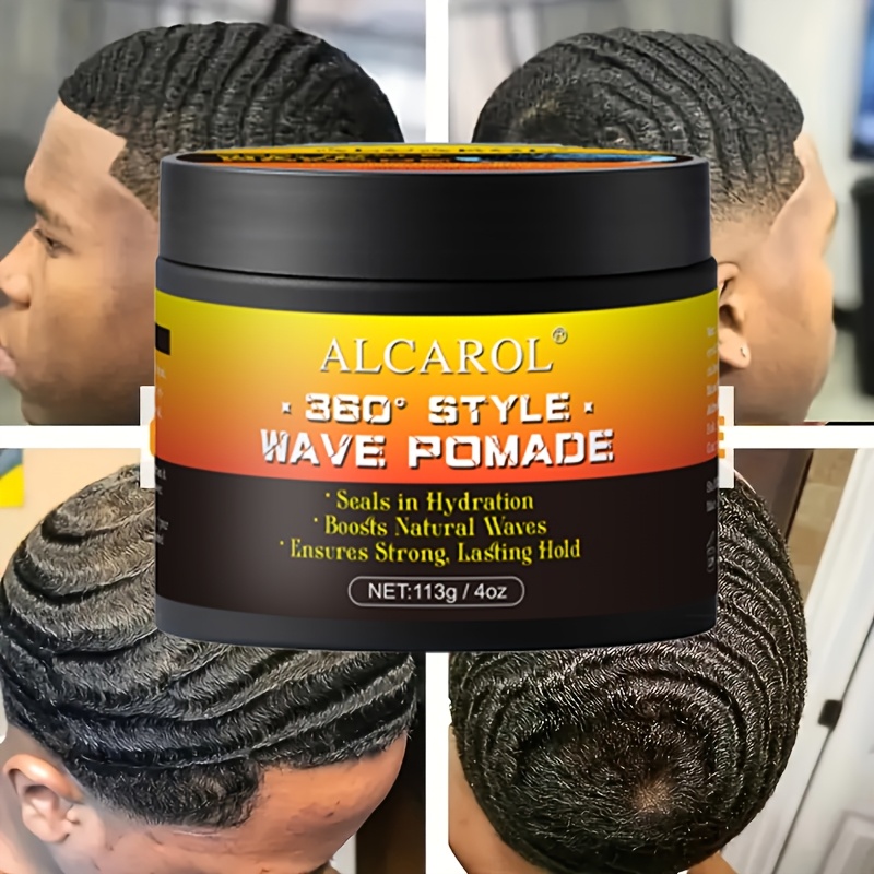 Men'S Wave Pomade 360 Wave Hair Instant Styling