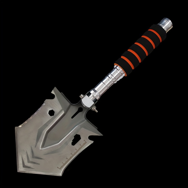 TEMU Mini Portable Folding Sponge Shovel, Car Outdoor Shovel Camping Camping Small Shovel
