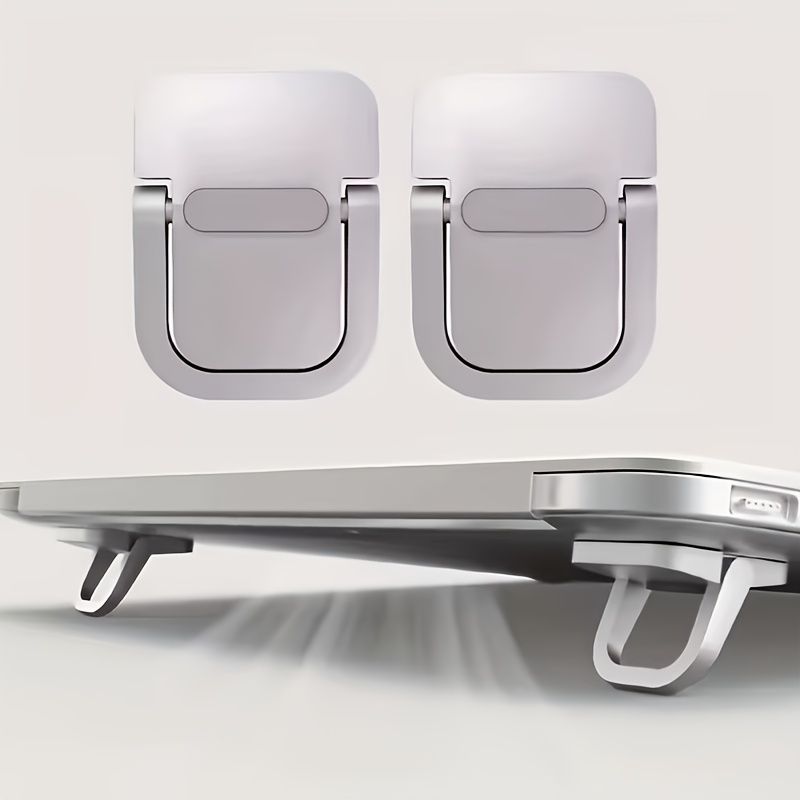 Laptop Stand Portable Invisible Mini Three-Dimensional Bracket Cooling Pad Keyboard Foot Stand Foldable Base Holder