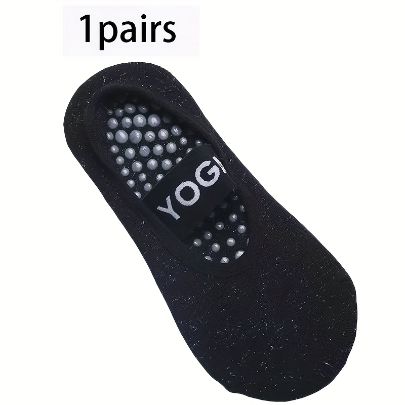 Random 1/3 Pairs Women's Professional Anti-slip Yoga Socks, Thickened Sole Shock Absorption, Comfortable Socks For Pilates, Aerial Yoga, Dance Practice
