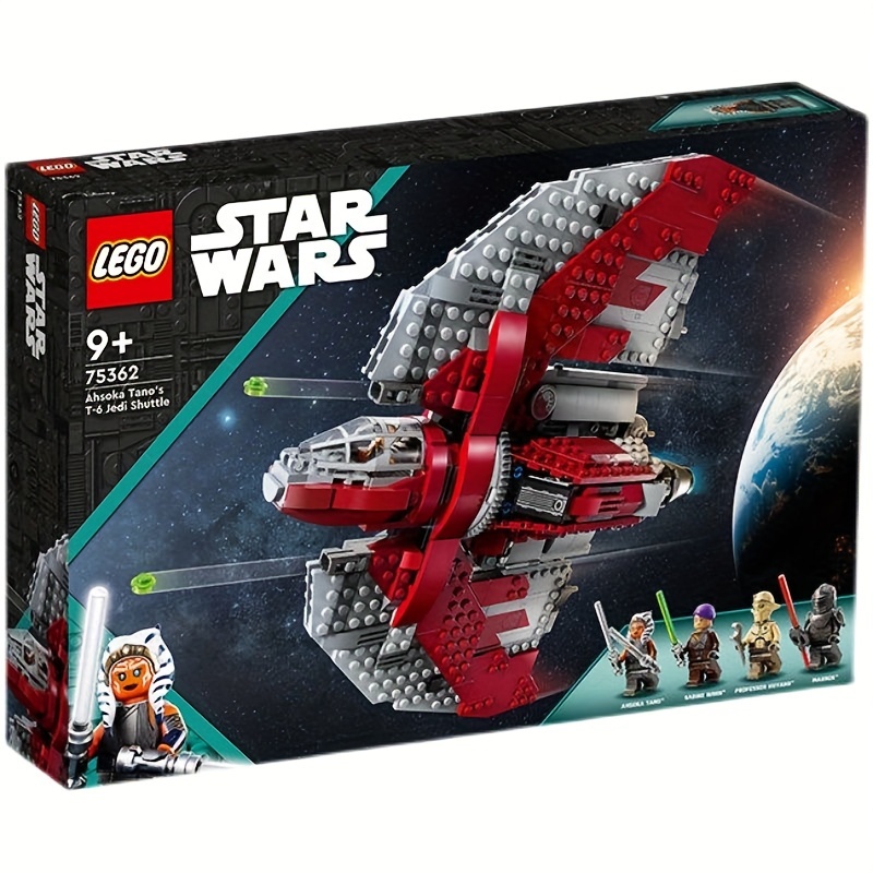 

Lego Star 75362 's T-6 Jedi Shuttle, Building Block Toy, Holiday Gift, Home And Office Decoration