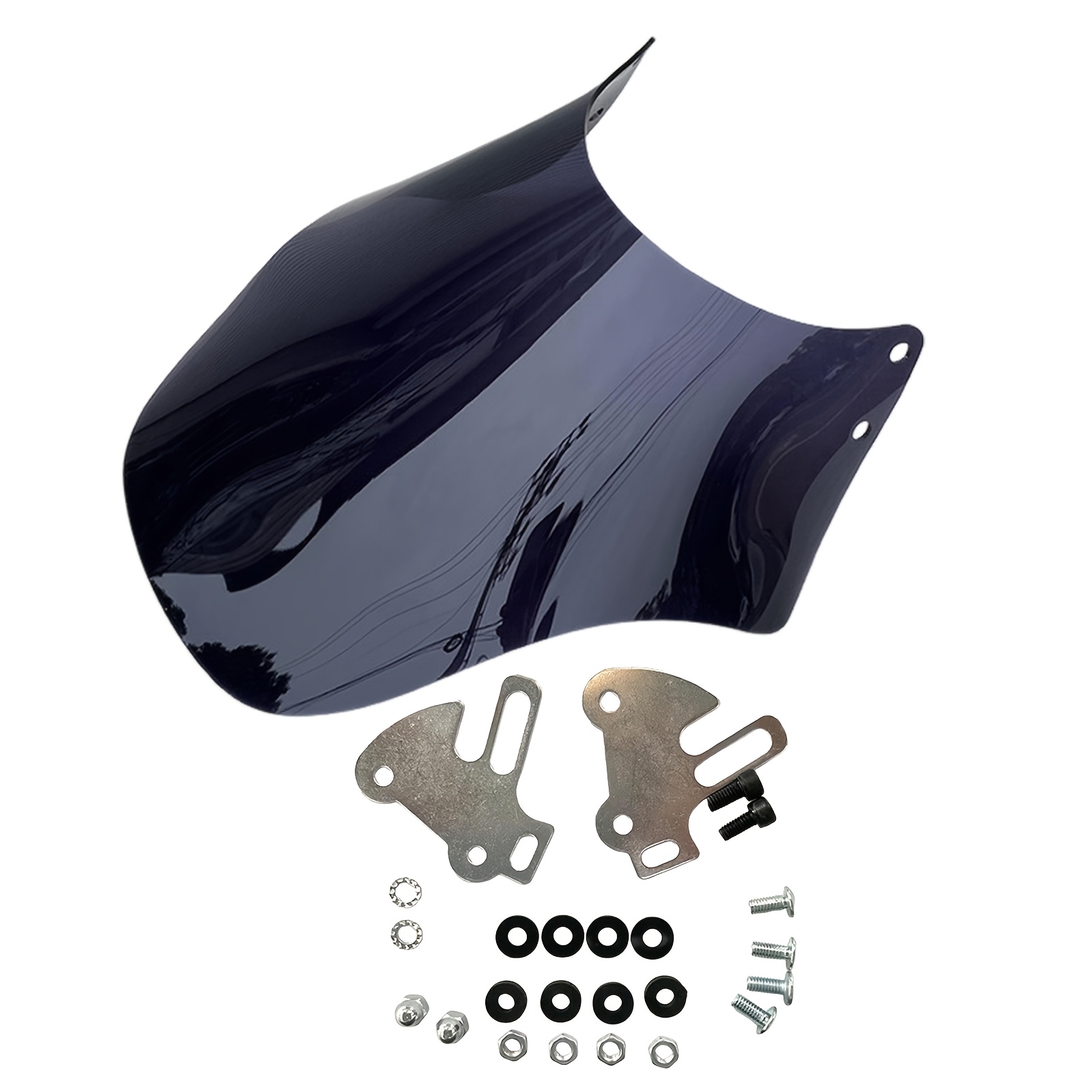 TEMU Motorcycle Headlight Fairing Cover Smoke Windshield