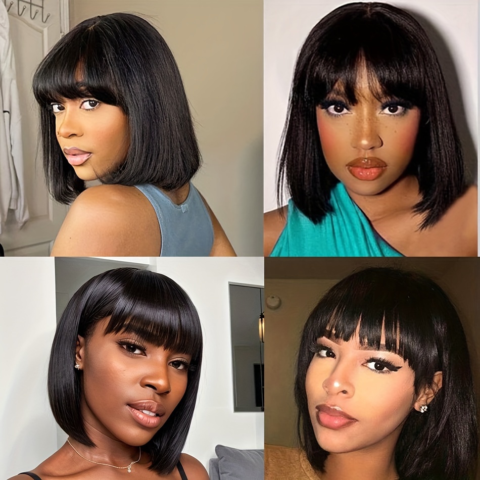 Corte De Cabello Bob En Capas Flequillo Pelo Corto En Dos Capas