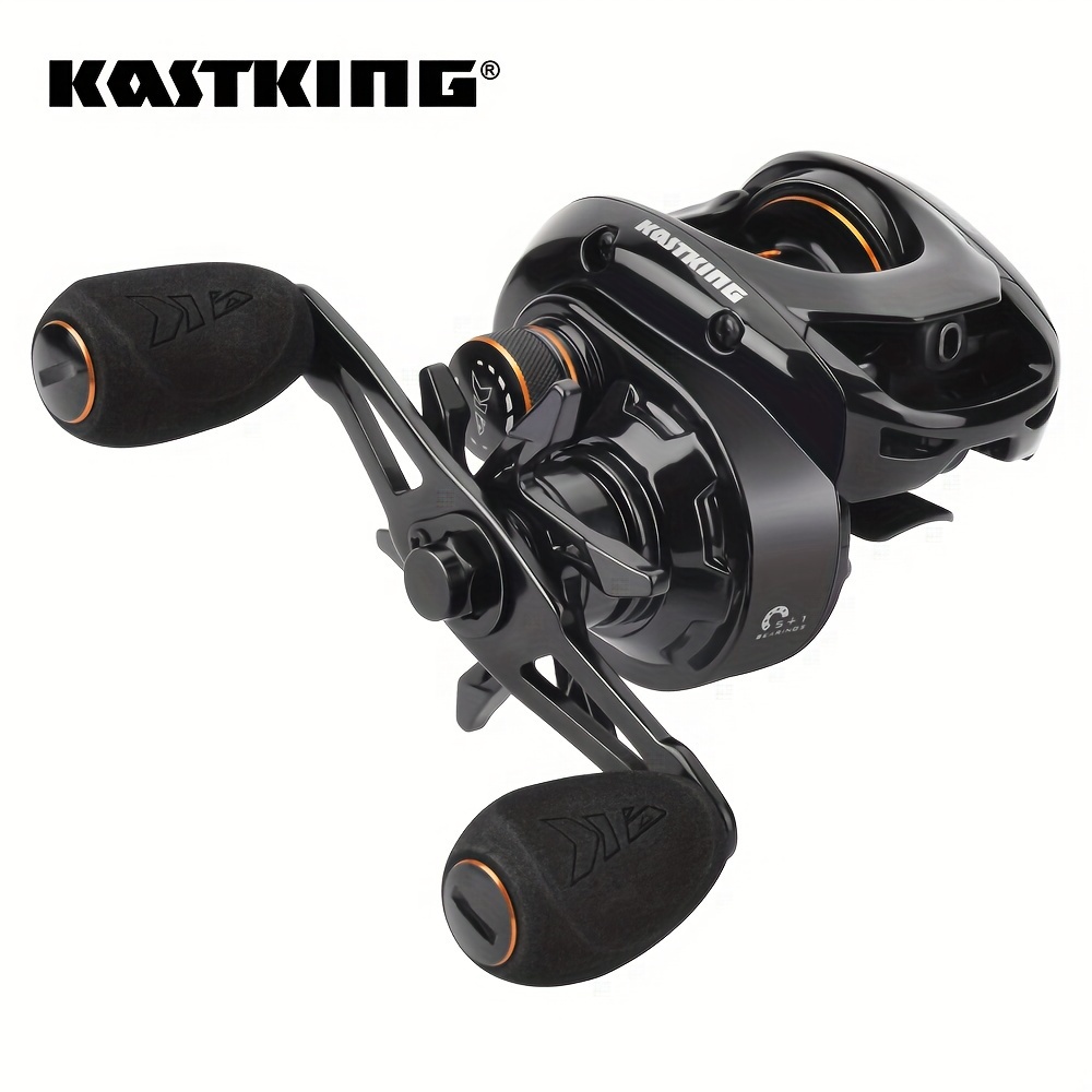 Super Light Saltwater Fishing Reel - KastKing Rover All Metal Body 6+1 Ball  Bearings Cast Drum Baitcasting Reel - 7000, 8000, 9000 Series