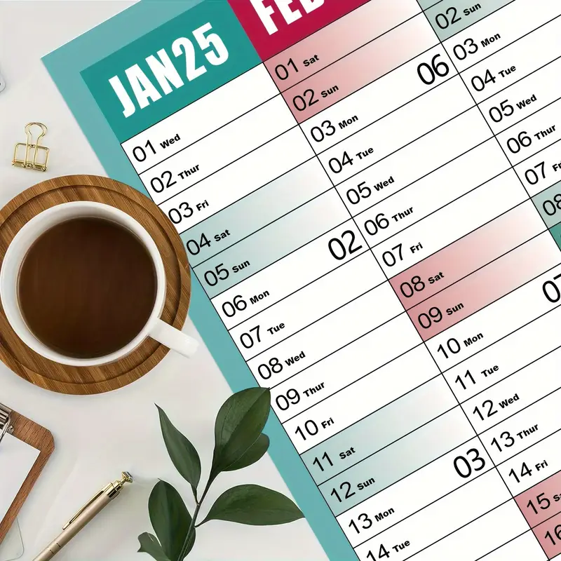 2025 dry erase wall calendar colorful full year view monthly - Temu 2025-dry-erase-wall-calendar-colorful-full-year-view-monthly-temu