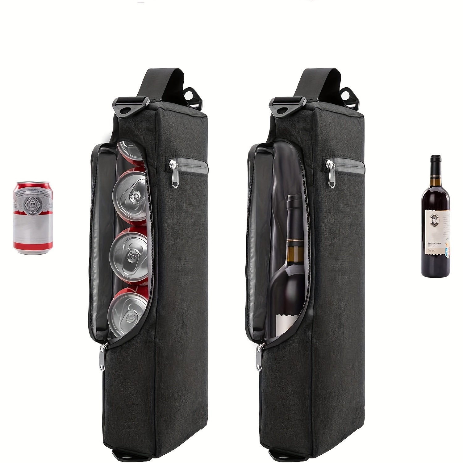 Premium Insulated Golf Cooler Bag - Keeps Drinks Cold for Hours, Durable Polyester, Secure Zipper Closure, Fits Cans & Wine, Ideal for Sports & Outdoor Activities