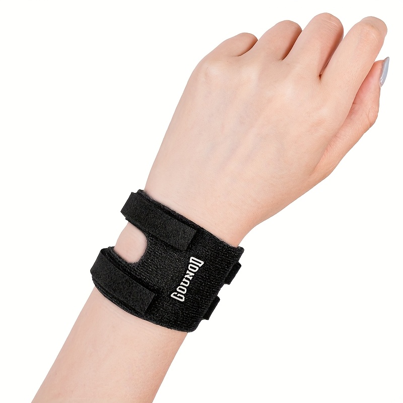 TEMU 1pc/ 1pair Adjustable Support Wrist Brace Thin Wristband Tear Triangular Fibrocartilage Brace Ulnar Fix