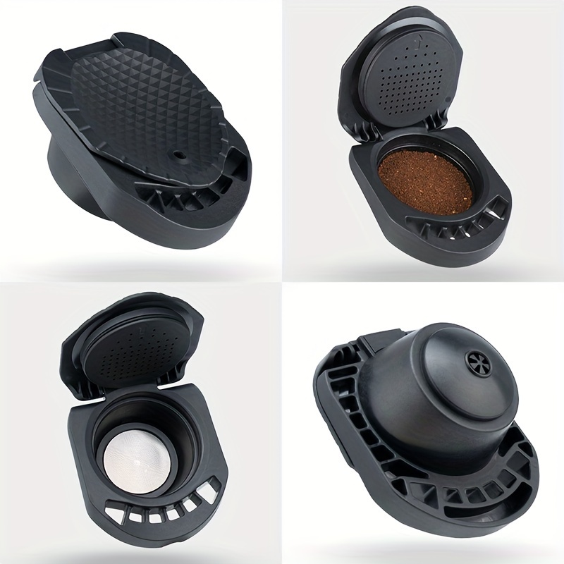 reusable   coffee capsule converter permanent filter adapter with refillable coffee pod compatible with   machines details 0