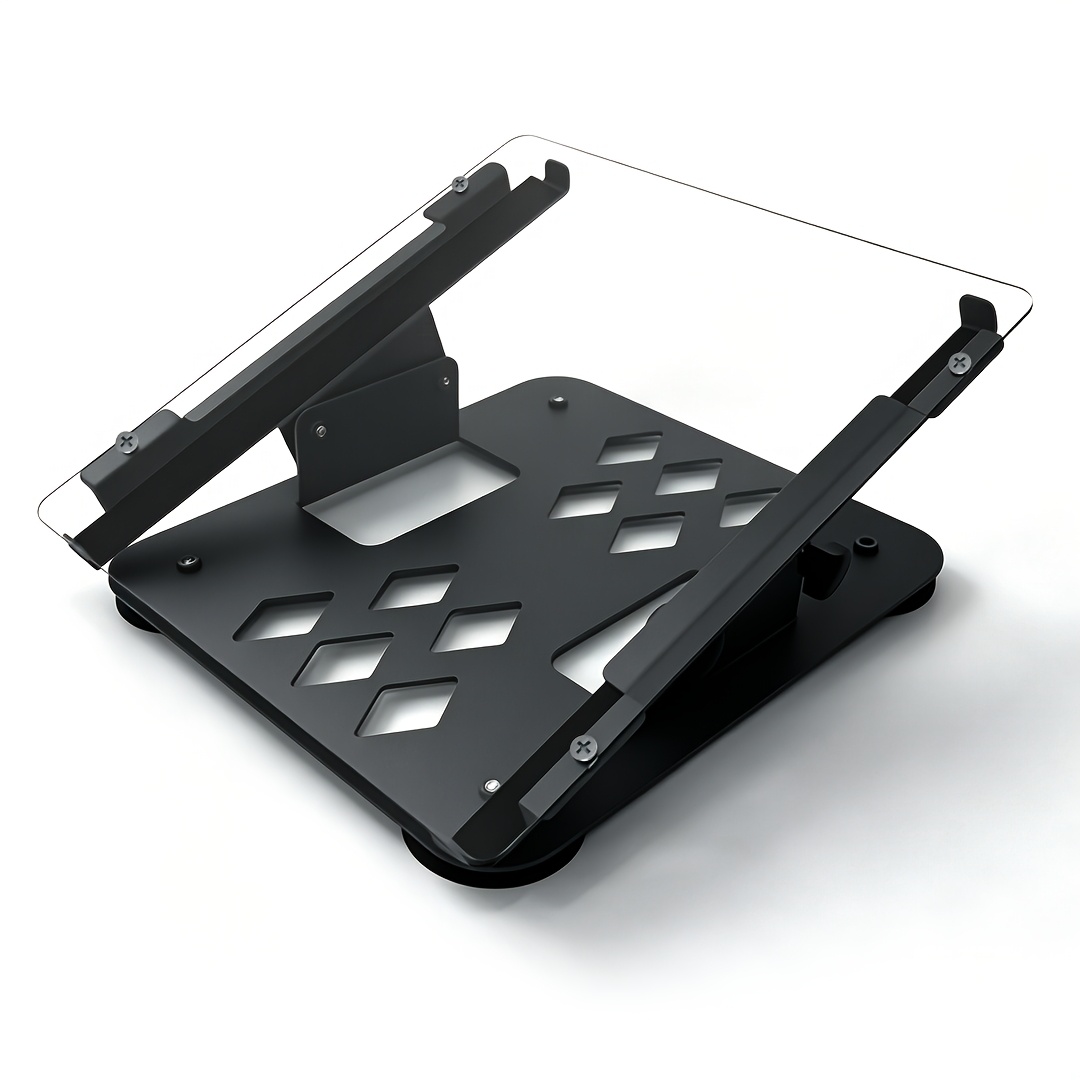Kit de support de fixation magnétique pour Starlink Mini, support magnétique de voiture à angle réglable, compatible avec l'appareil de signal satellite Starlink Mini, installation facile, noir/gris