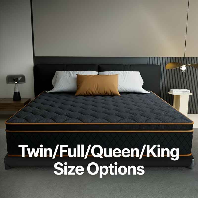 10/12/14inch Cooling Memory Foam And Spring Hybrid Mattress, Suitable for Twin/double/queen/king Bed Sizes, Noise-free, Thick Mattress, Ideal for Use In Bedrooms And Guest Rooms. - Image 6