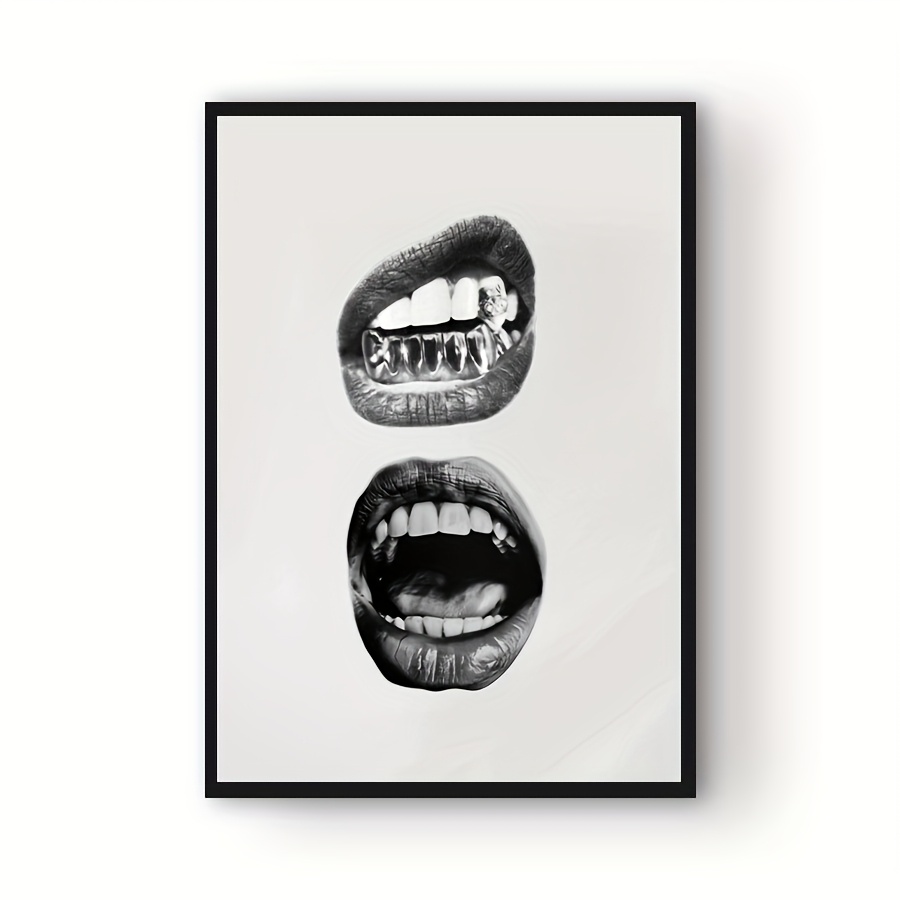 1pc unframed   canvas art print – black & white aesthetic wall decor for bedroom, living room, bathroom, or  ,   art painting for home decoration, bedroom wall art | modern wall decor | artistic wall piece, 2d,   room decor | Shop On Temu And Start Saving | Temu Albania