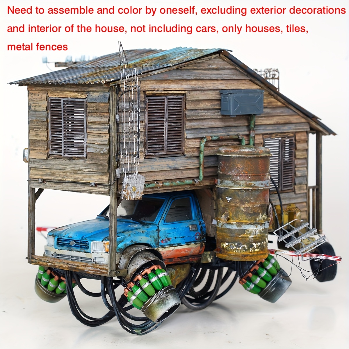 Assembly Architectural Model Sand Table Motor Home Building Components
