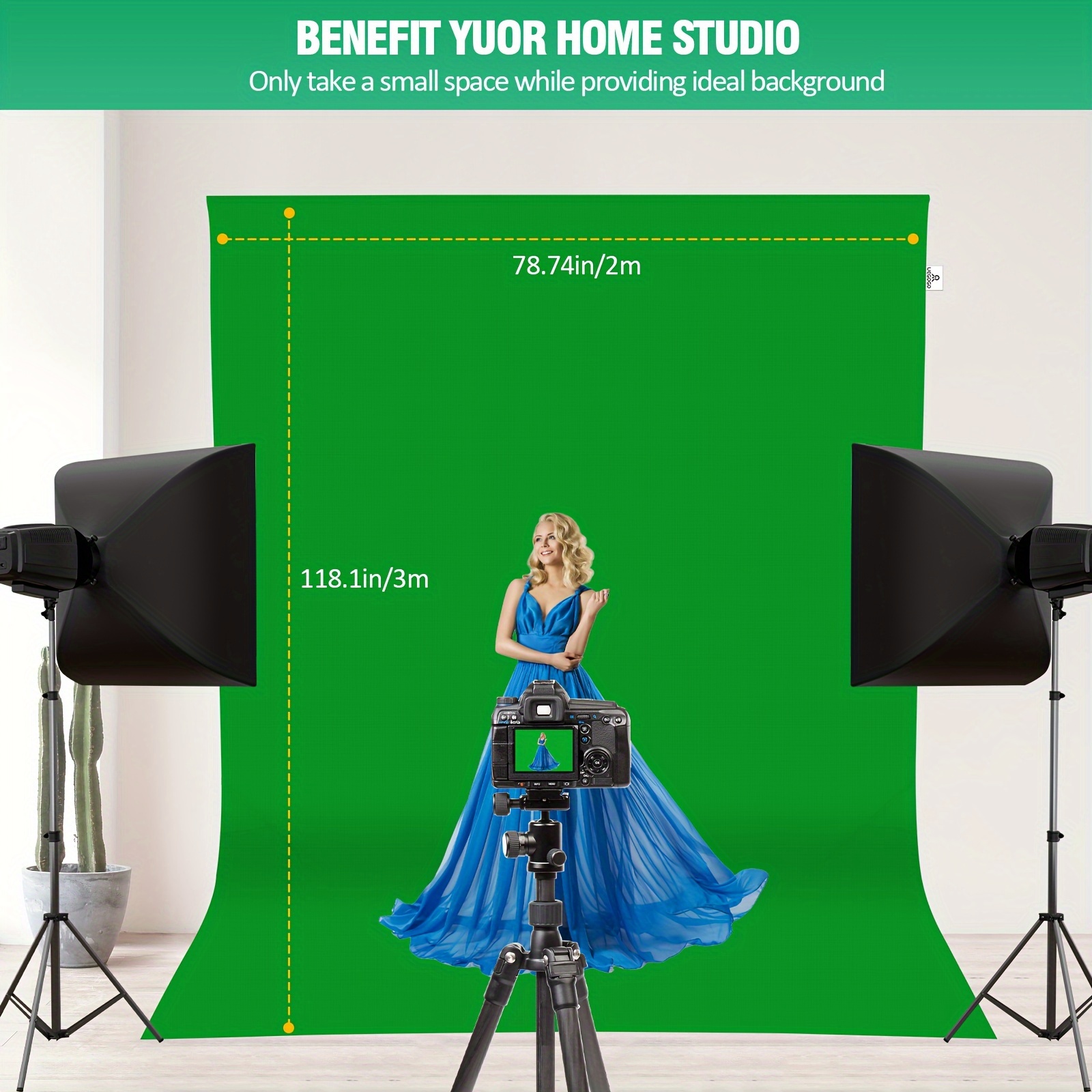 Wrinkle Free Background Curtains for Parties