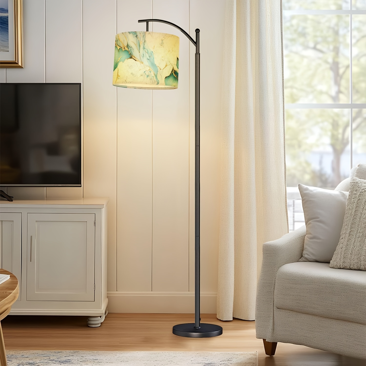 extra large drum lamp shade marble texture in Temu Ireland