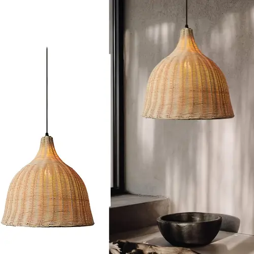 Modern Rope Patterns rattan shade sold on Temu Australia