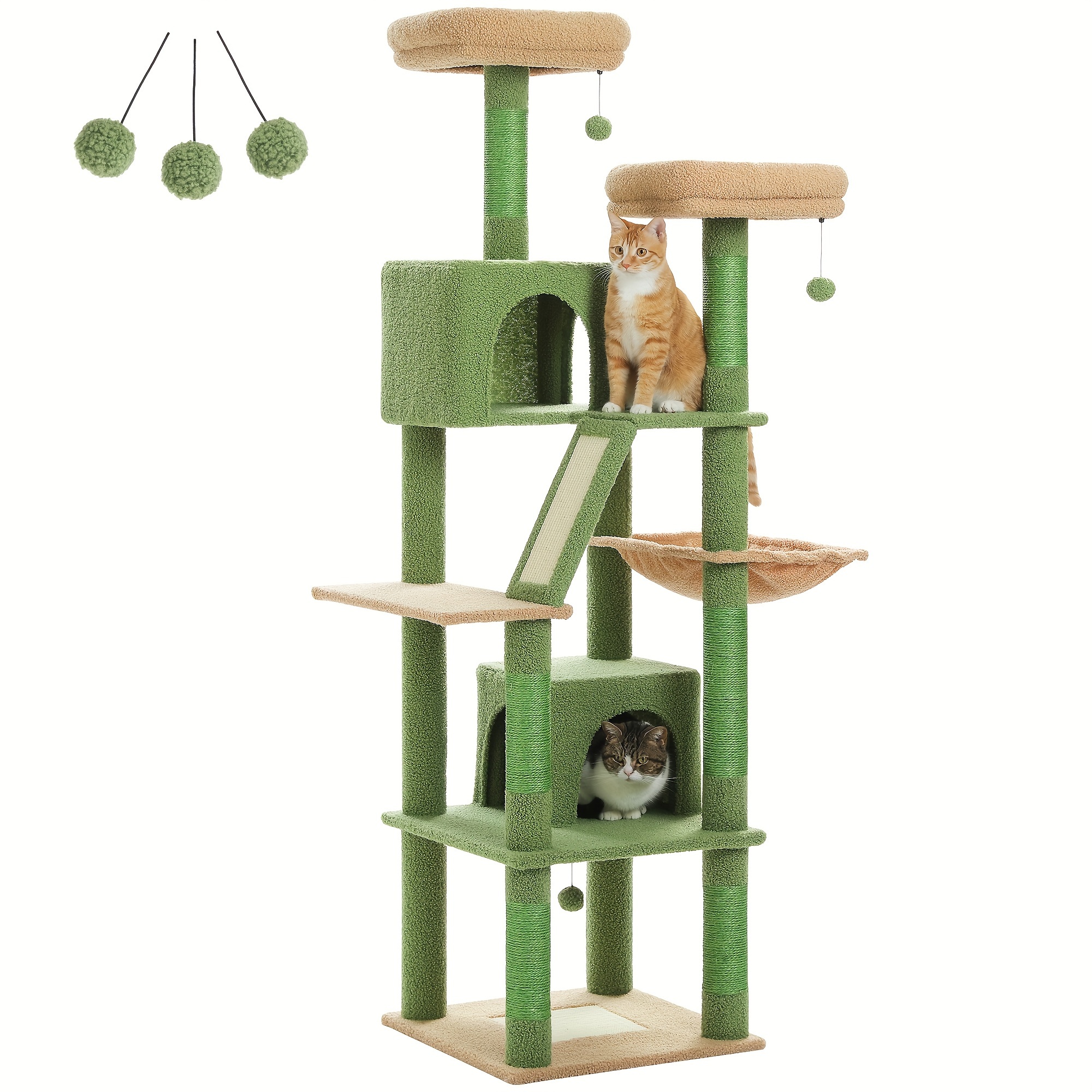 large cat tree indoor cats multi level cat tower cat Temu