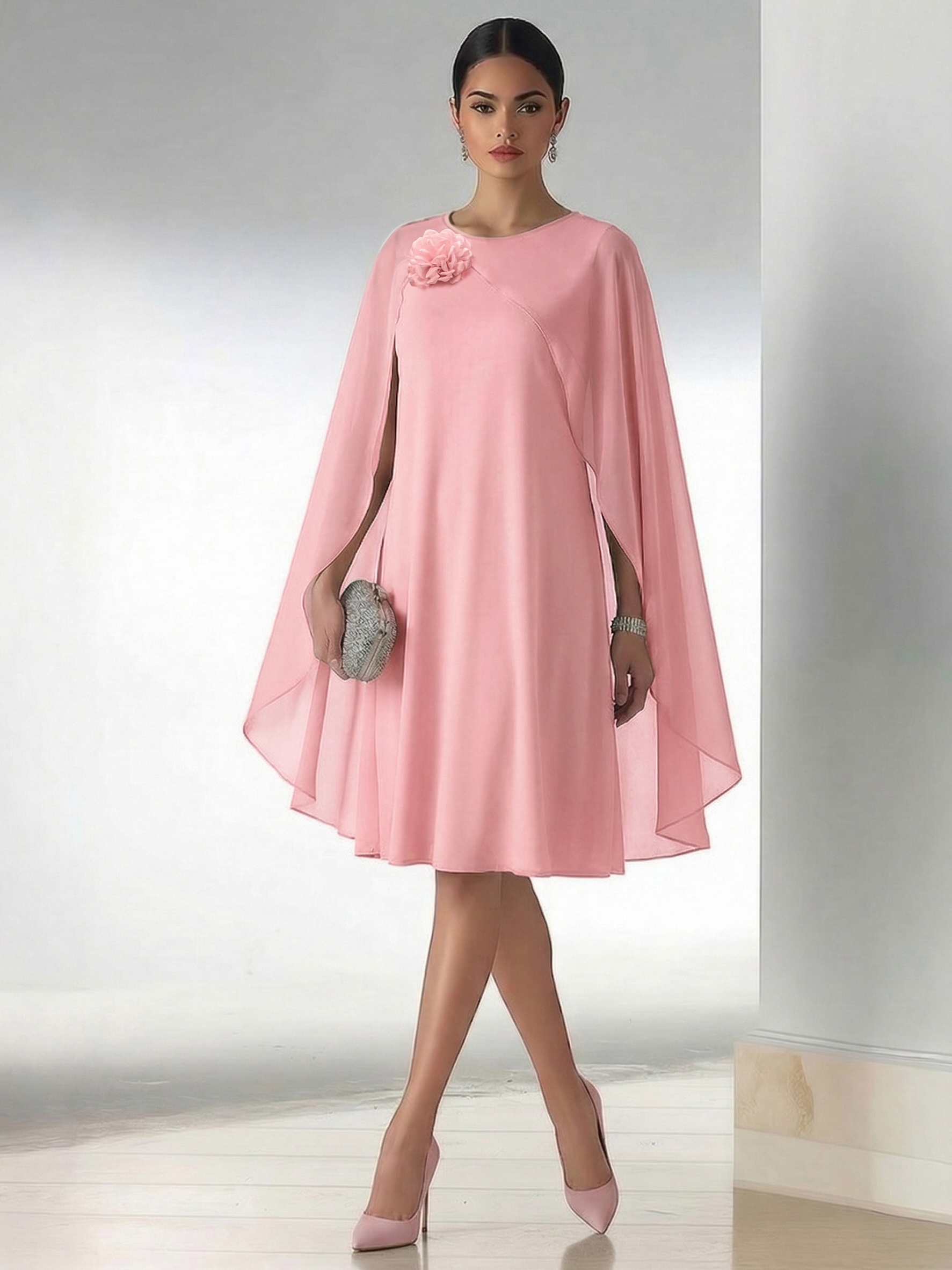 temu formal dresses for weddings Carlyna - Embellished Lace Tiered Maxi Dress