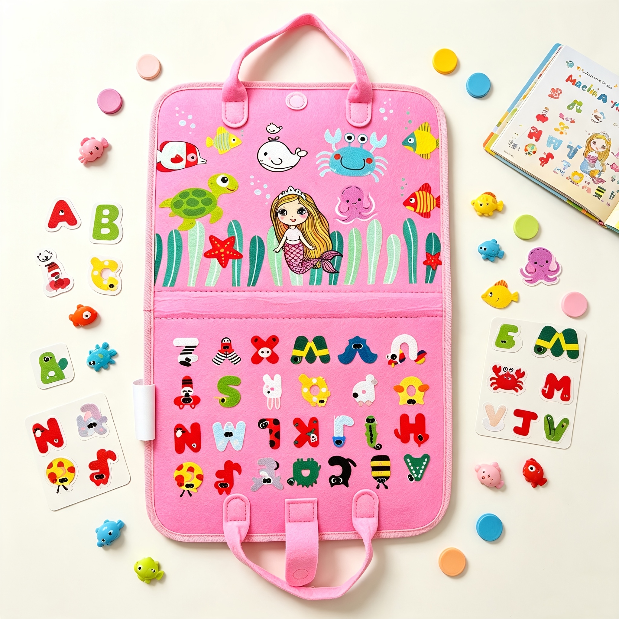 Sorting and Stacking Toys - STEM Sensory Activity Board