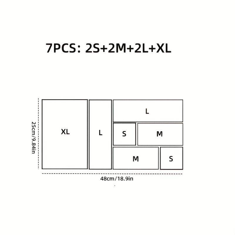 an acrylic drawer organizer set built in stationery storage - Temu United Kingdom